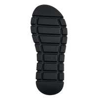 MARCO TOZZI Woven Strap Platform Sandal - Black