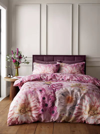 CATHERINE LANSFIELD & RHS Rosemoor Floral Duvet Set - Pink