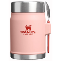 STANLEY Legendary Food Jar + Spork 0.4L - Peach Rose