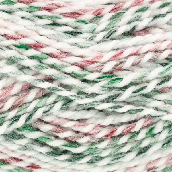 KING COLE Christmas Super Chunky Yarn - Candy Cane - 100g