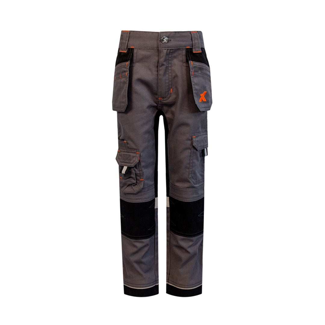 XPERT Pro Junior Stretch Work Trouser - Grey/Black