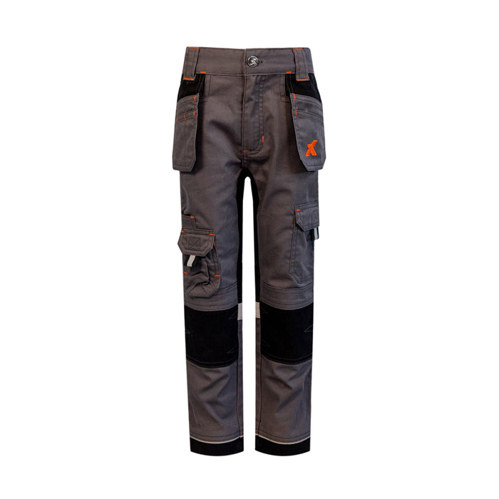 XPERT Pro Junior Stretch Work Trouser - Grey/Black