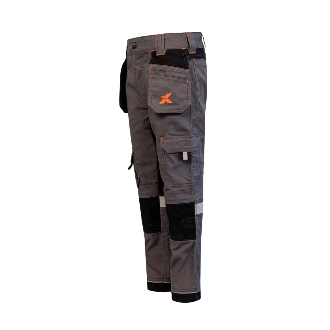 XPERT Pro Junior Stretch Work Trouser - Grey/Black