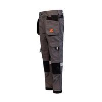 XPERT Pro Junior Stretch Work Trouser - Grey/Black