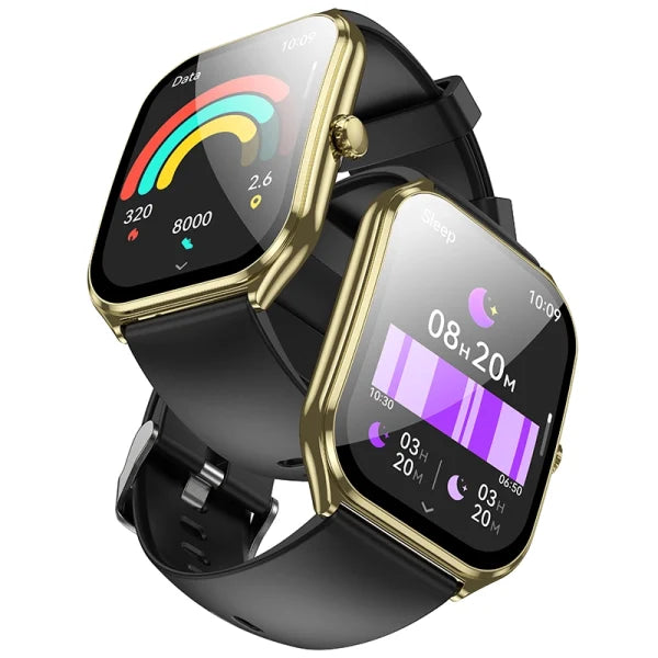 Hoco Y28 AMOLED Smart IP67 Sports Watch Call Version Silver