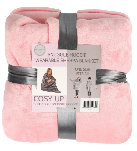 COPE CLOTHING : Snuggle Hoodie - Pink