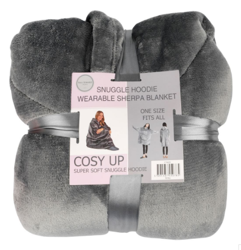COPE CLOTHING : Snuggle Hoodie - Grey