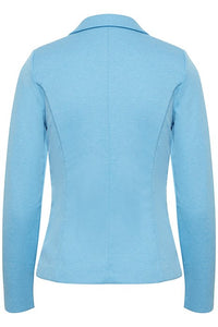 ICHI : Kate Pique Blazer - Sky Blue