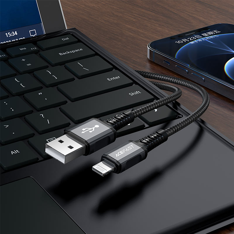 Acefast Charging data cable C1-02 USB-A to Lightning