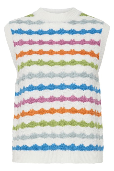 ICHI : Anissa Pattern Sweater