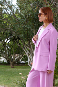 RANT & RAVE Ana Tailored Blazer - Lilac