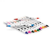 PREMIER STATIONERY Icon Dual Tipped Art Markers - Pack of 12
