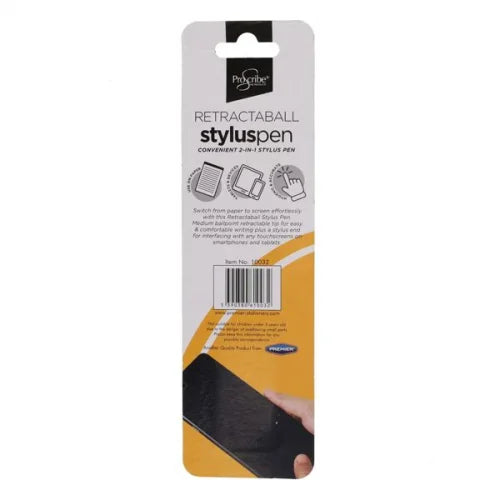 PREMIER STATIONERY ProScribe Retractaball Smart Stylus Pen
