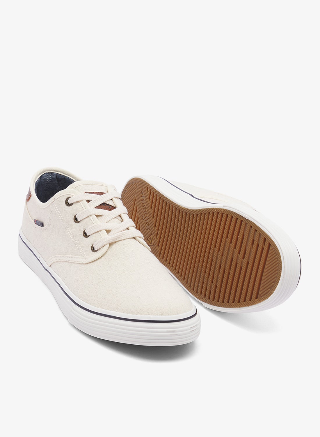 WRANGLER Men's Calypso Derby Low Sneakers - Off White