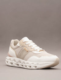 LLOYD & PRYCE Women's Boles Trainer - Cream