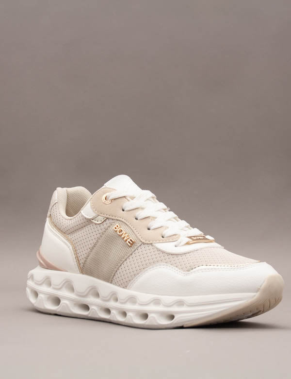 LLOYD & PRYCE Women's Boles Trainer - Cream