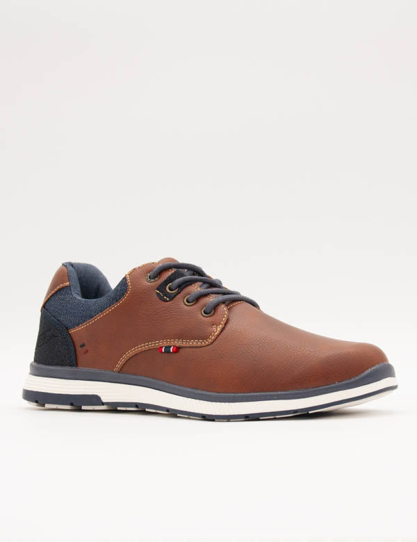 LLOYD & PRYCE By Tommy Bowe Men's Burger Casual Shoe - Camel