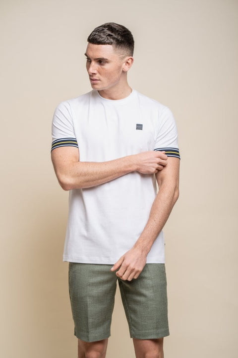 CAVANI : Malaga T-Shirt - White