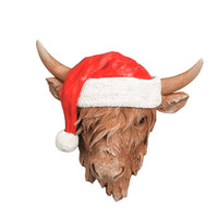STRAITS Christmas Highland Cow Wall Decoration 37cm