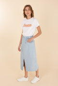 COPE CLOTHING : Maxi Denim Skirt