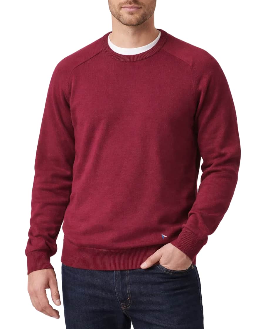 DG's DRIFTER Crew Neck Sweater - Raspberry
