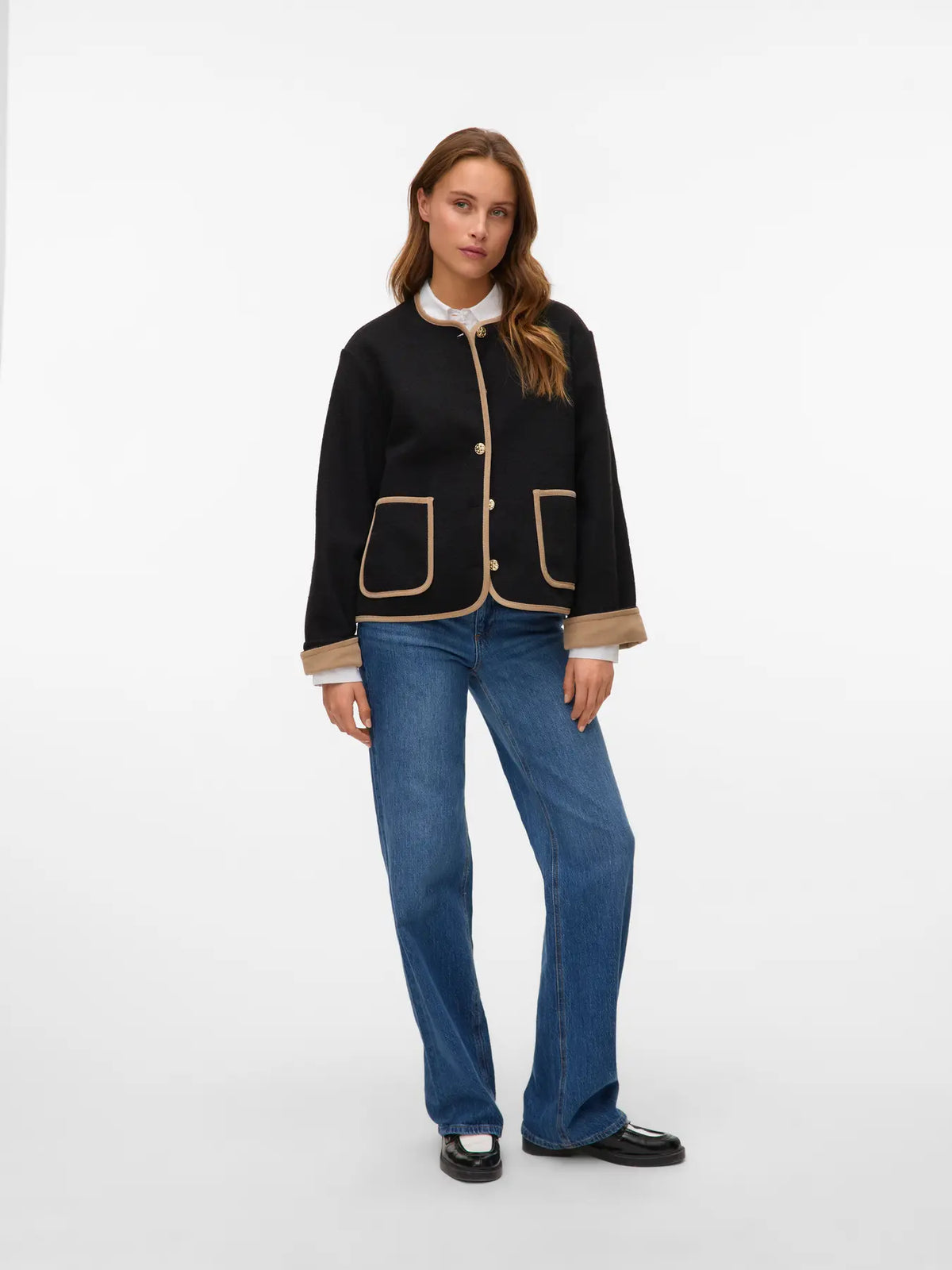 VERO MODA Nannie Short Jacket - Black