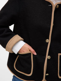 VERO MODA Nannie Short Jacket - Black