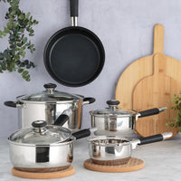 VINERS Everyday 3 Pce Saucepan Set