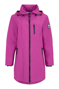 NORMANN Waterproof Hooded Raincoat - Fuchsia