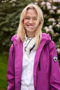 NORMANN Waterproof Hooded Raincoat - Fuchsia