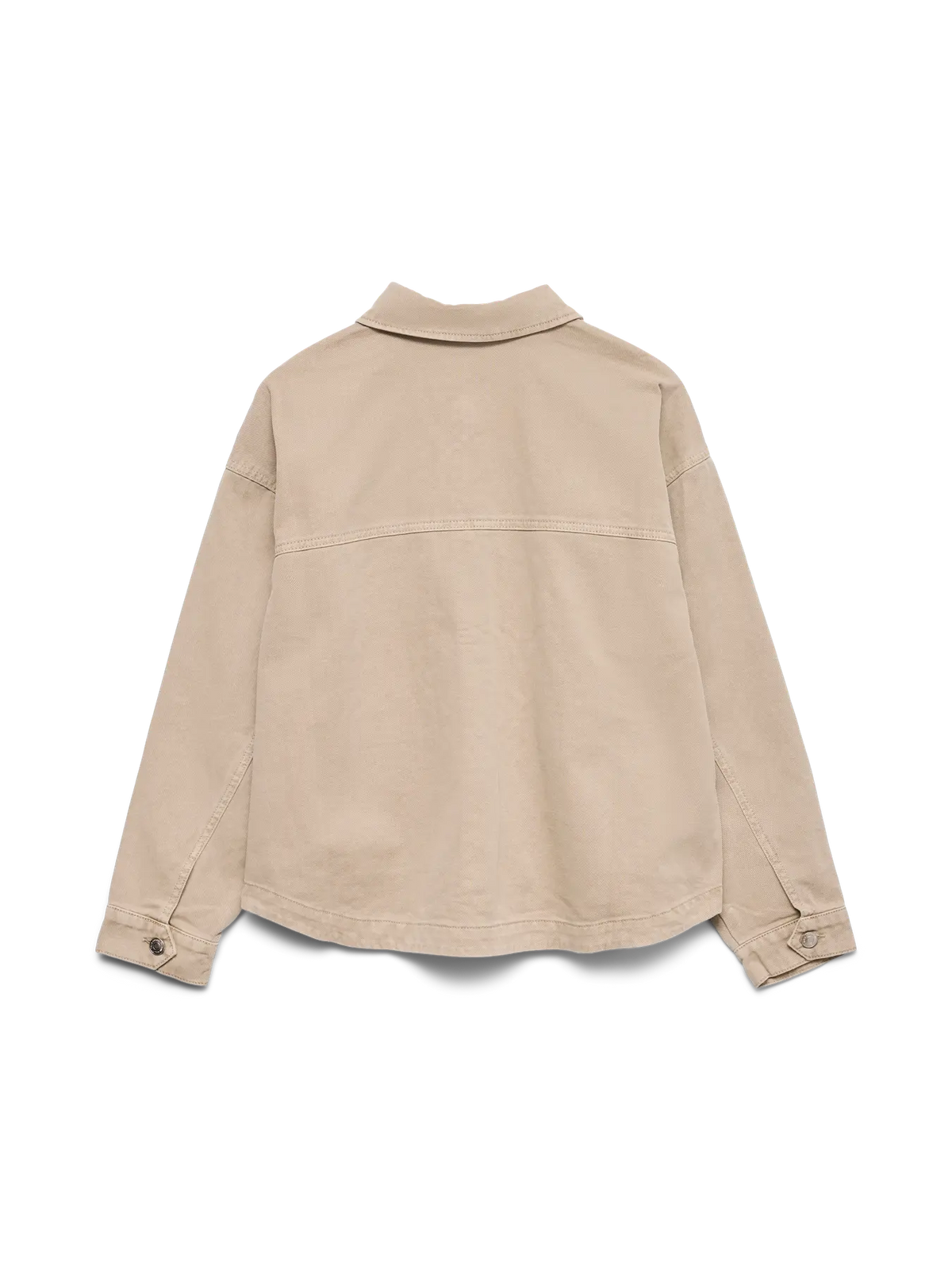 VERO MODA Jamie Denim Shacket - Mink