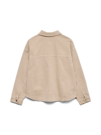 VERO MODA Jamie Denim Shacket - Mink