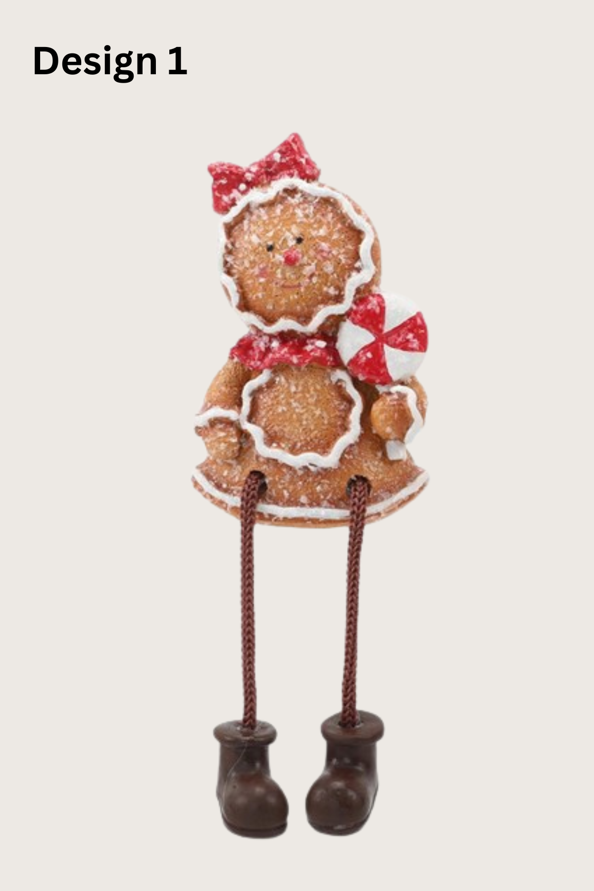 STRAITS Gingerbread Shelf Sitter Decor 9cm - 1 Pc