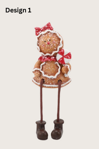 STRAITS Gingerbread Shelf Sitter Decor 9cm - 1 Pc