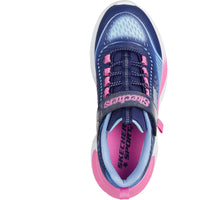 SKECHERS Girl's Tide Tech Shoes - Navy/Multi