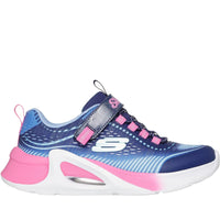 SKECHERS Girl's Tide Tech Shoes - Navy/Multi