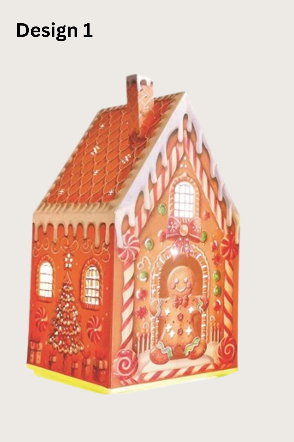 STRAITS LED Gingerbread House 21cm - 1 Pc
