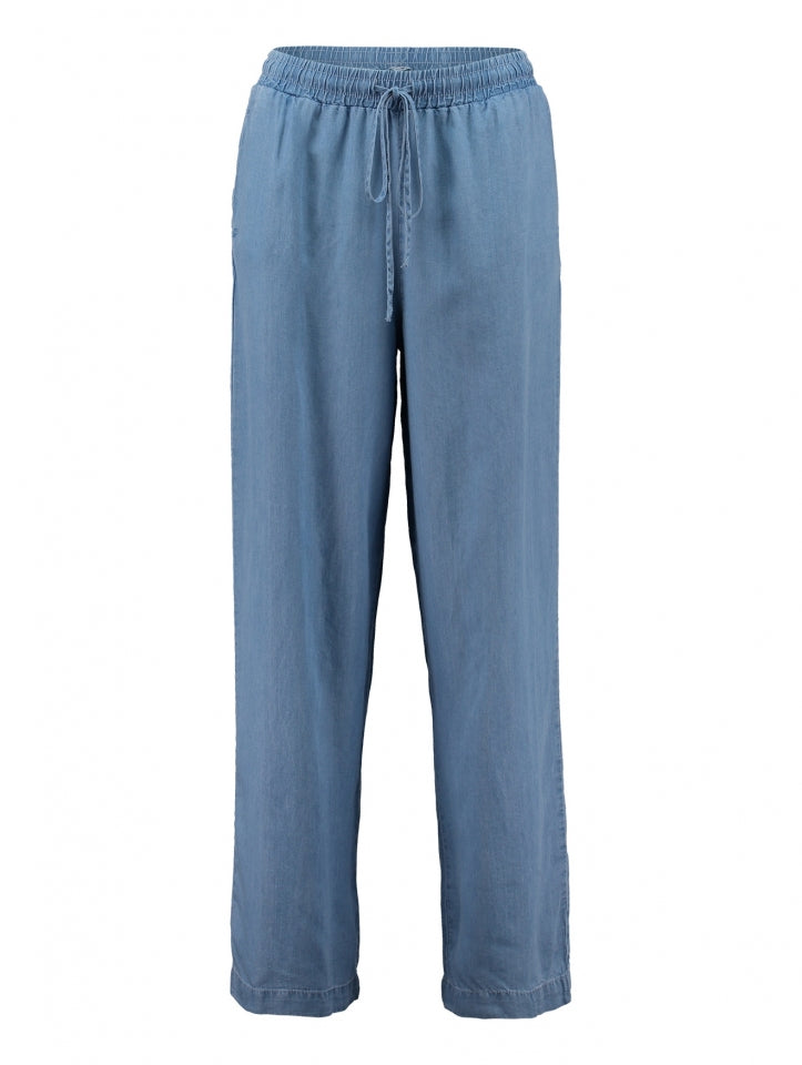 HAILYS Wide Leg Trouser - Light Blue