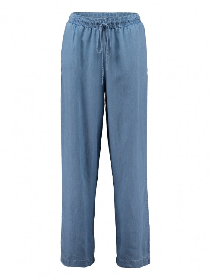 HAILYS Wide Leg Trouser - Light Blue