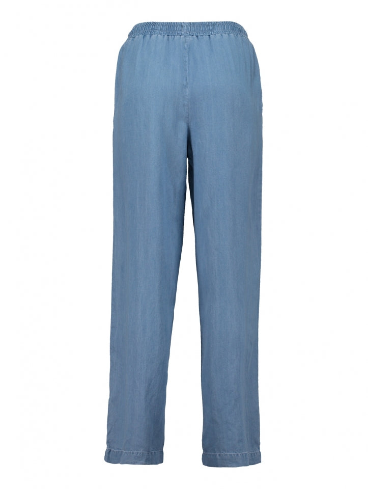 HAILYS Wide Leg Trouser - Light Blue