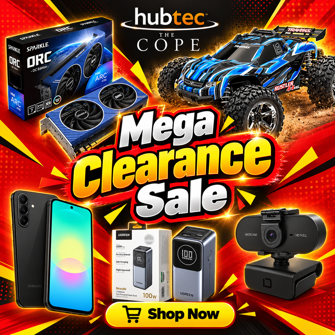 Hubtec Mega Clearance Sale