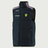 O'NEILLS Women's Donegal GAA Hydra Padded Gilet - Pink