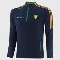 O'NEILLS Donegal GAA Kids' Hydra Fleece Half Zip Top - Navy/Green