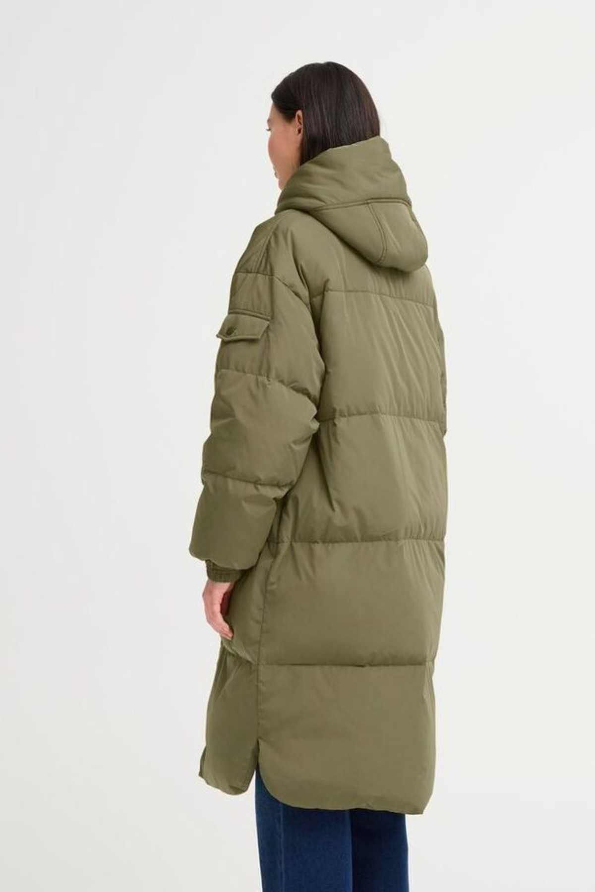ICHI Bunala Down Jacket - Khaki