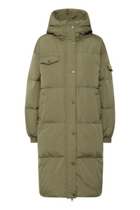 ICHI Bunala Down Jacket - Khaki