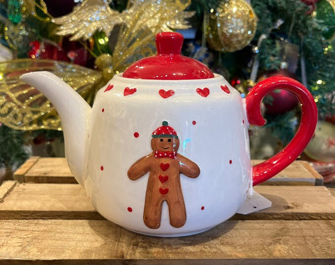Gingerbread teapot