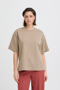 ICHI Cozy Short Sleeve Top