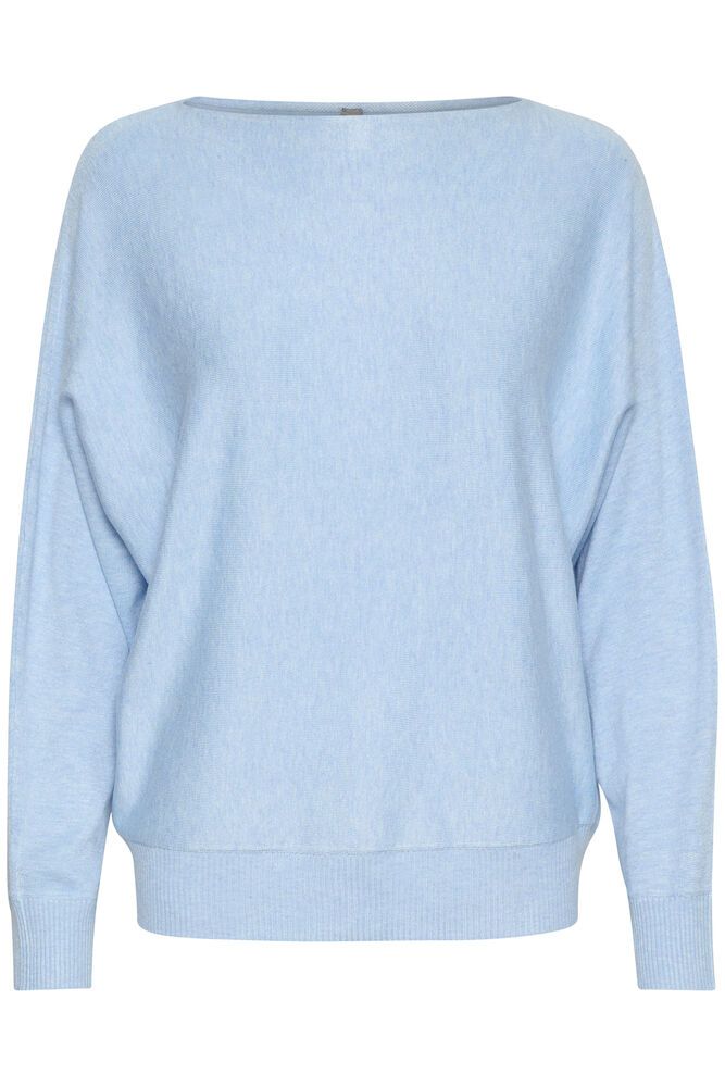 CULTURE Annemarie Batwing Jumper - Light Blue