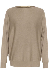 CULTURE Annemarie Batwing Jumper - Dune