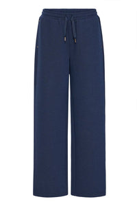 FRANSA Priya Wide Leg Pants - Navy